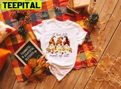 I Love Fall Most Of All Thanksgiving Dinner Unisex T-Shirt