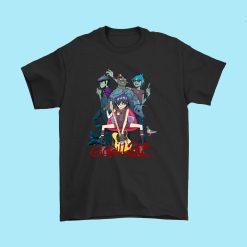 Iconic Design Of Gorillaz Unisex T-Shirt