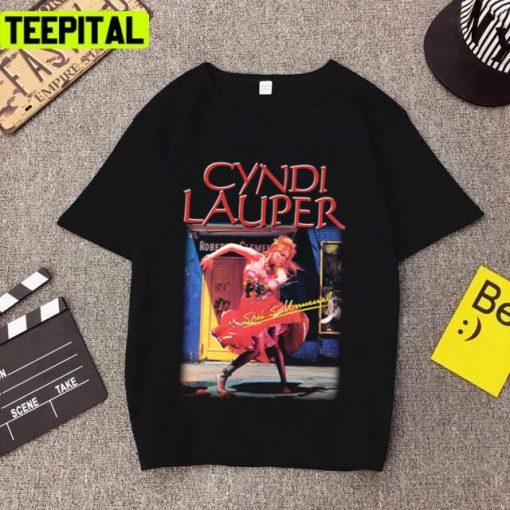 Iconic Moment Dancing Cyndi Lauper Unisex T-Shirt