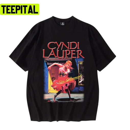 Iconic Moment Dancing Cyndi Lauper Unisex T-Shirt