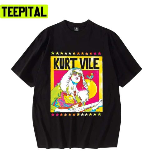 Iconic Yellow Fan Art Kurt Vile Unisex T-Shirt