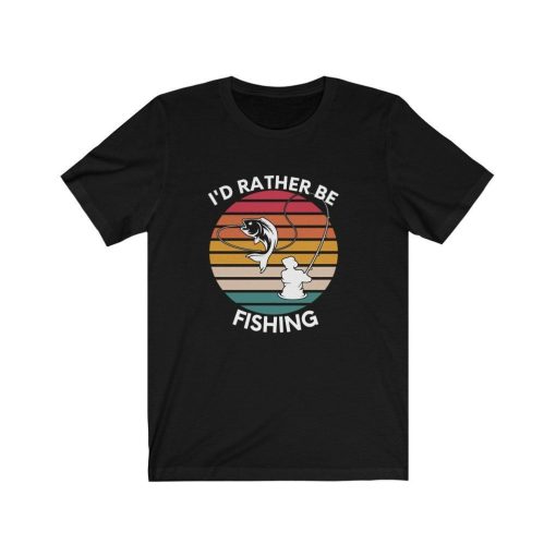 ID Rather Be Fishing Shirt