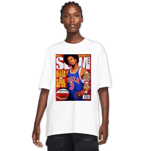 Illustration Allen Iverson Slam Cover Unisex T-Shirt