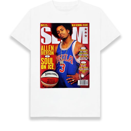 Illustration Allen Iverson Slam Cover Unisex T-Shirt