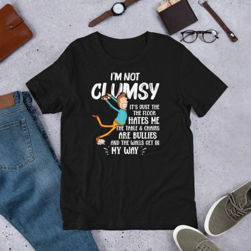 Im Not Clumsy Funny Sarcastic Sayings Short-Sleeve Unisex T-Shirt