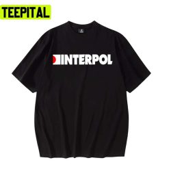 Interpol Band Logo Retro Rock Band Unisex T-Shirt