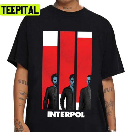 Interpol Band Retro Rock Band Unisex T-Shirt