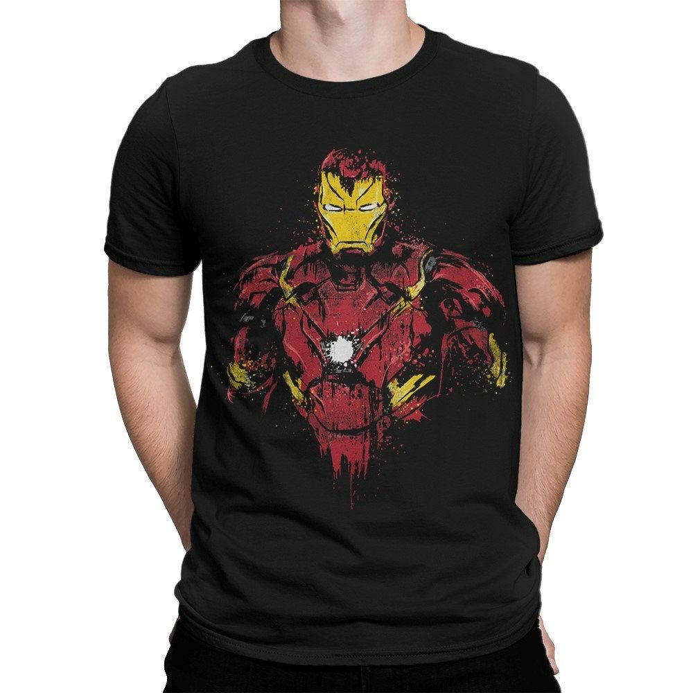 Iron Man Art T-Shirt – Teepital – Everyday New Aesthetic Designs
