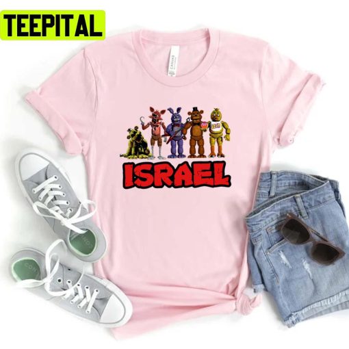 Israel Security Breach Graphic Fnaf Unisex T-Shirt