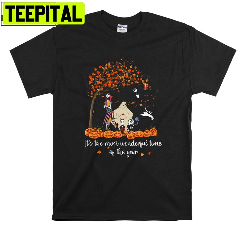 It’s The Most Wonderful Time Of The Year Jack The Nightmare Before Christmas Unisex T-Shirt