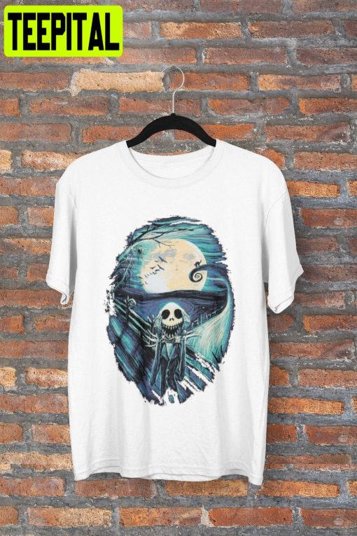 Jack Skellington Halloween The Scream Before Christmas Unisex T-Shirt