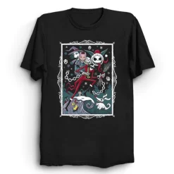 Jack Vom Krampus Nightmare Gothic Creepy Cute Horror Jack Skellington Unisex T-Shirt