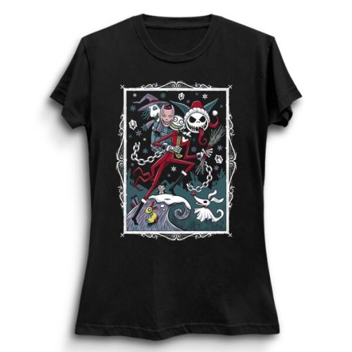 Jack Vom Krampus Nightmare Gothic Creepy Cute Horror Jack Skellington Unisex T-Shirt