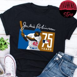 Jackie Robinson 42 Jackie Robinson 75th Anniversary Unisex T-Shirt