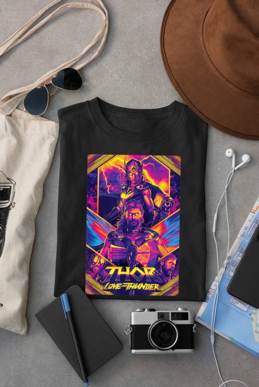 Jane Neon 2022 Mcu Comic Thor Love And Thunder Unisex T-Shirt