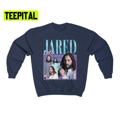 Jared Leto Retro Vintage Art Unisex Sweatshirt