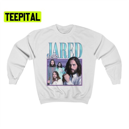 Jared Leto Retro Vintage Art Unisex Sweatshirt