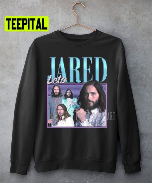 Jared Leto Retro Vintage Art Unisex Sweatshirt