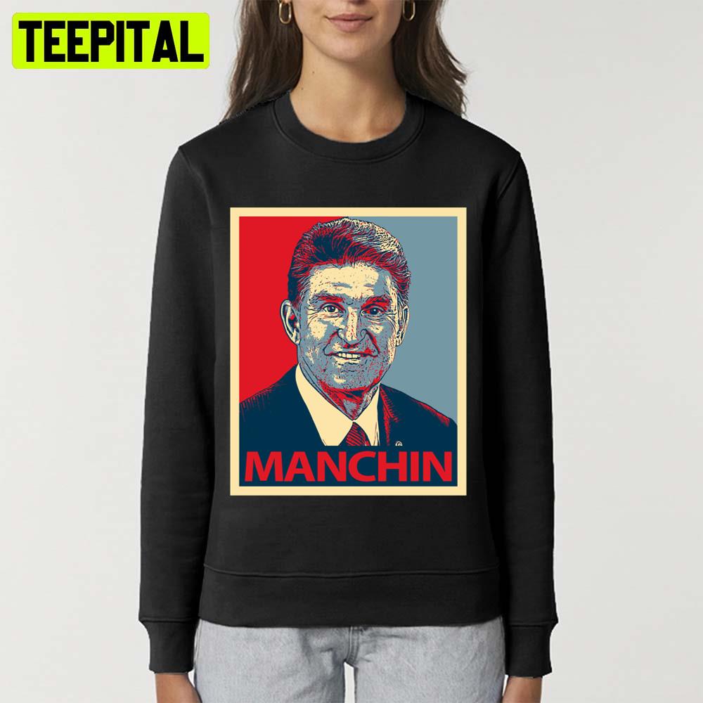 Joe Manchin Funny Face Political Unisex T-Shirt