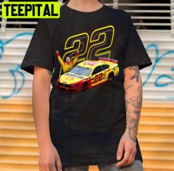 Joey Logano 22 Mustang Nascar Racing Unisex T-Shirt