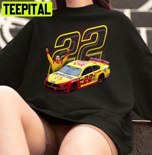 Joey Logano 22 Mustang Nascar Racing Unisex T-Shirt