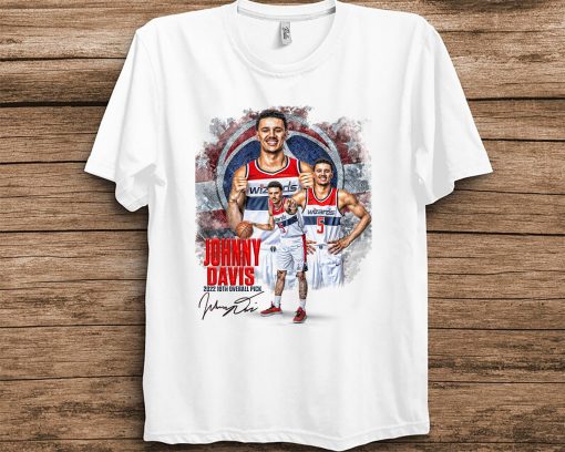 Johnny Davis 2022 Nba Draft Pick No 10 Wisconsin Own Johnny Davis To Washington Wizards Shirt