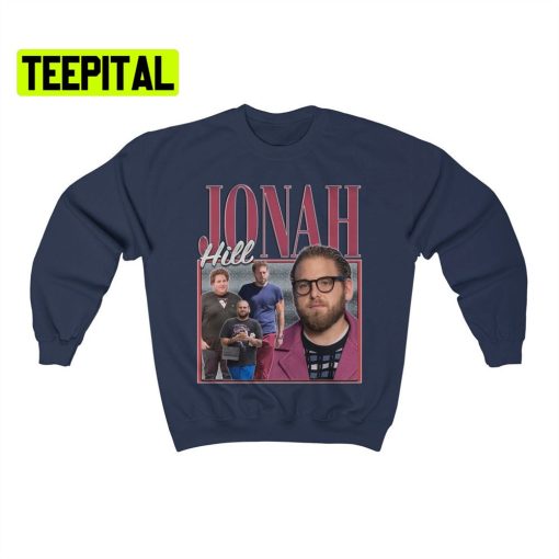 Jonah Hill Retro Vintage Art Unisex Sweatshirt