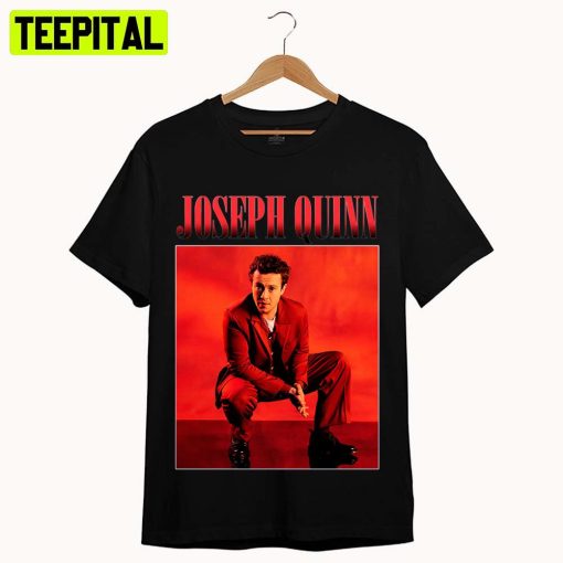 Joseph Quinn Red Boy Eddie Munson Characters Stranger Things 4 Unisex T-Shirt