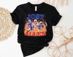 Josh Allen American Football Buffalo Bills Nfl Player Shirt