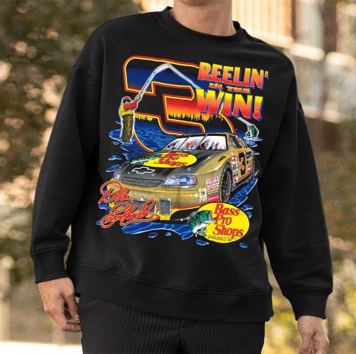 Jr 3 Reelin In The Win Formula 1 F1 Dale Earnhardt Motorsports Shirt