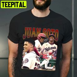 Juan Soto Vintage 90s Baseball Unisex T-Shirt