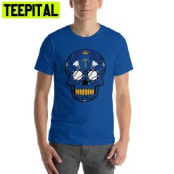 Kansas City Royals Sugar Skull Art Unisex T-Shirt