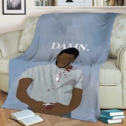 Kendrick Lamar Damn Fleece Blanket Throw Blanket Gift