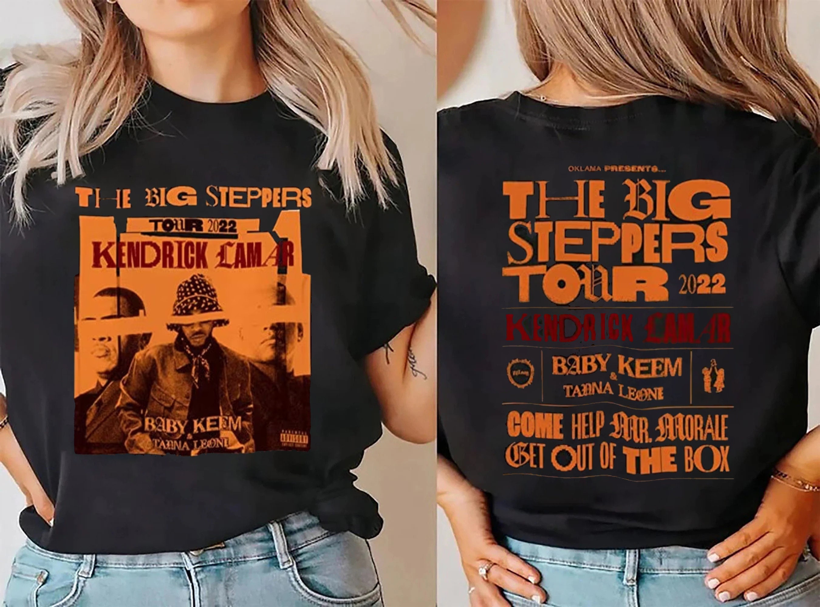 Kendrick Lamar Tour 2022 Mr Morale & The Big Steppers Tour Kendrick T-Shirt  – Teepital – Everyday New Aesthetic Designs