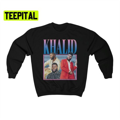 Khalid Homage Style 90s Retro Vintage Art Unisex Sweatshirt