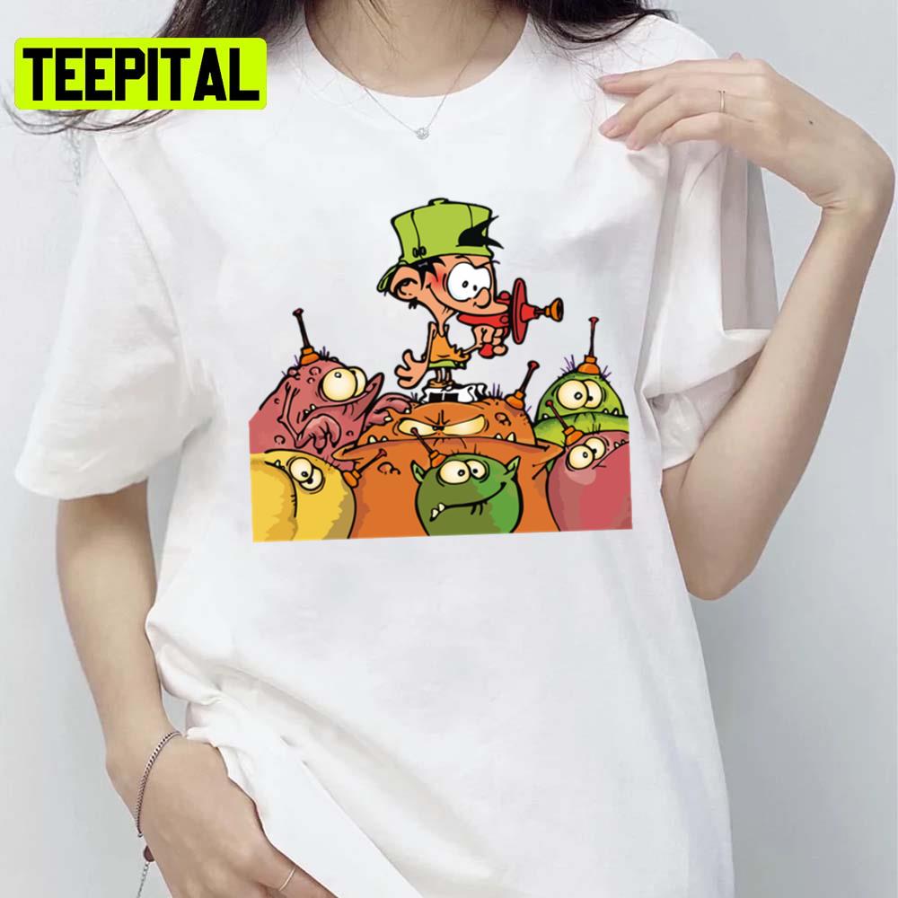 Gaston lagaffe best sale t shirt