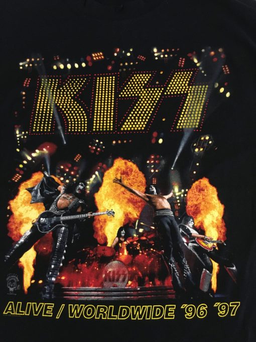 Kiss Aliveworldwide ’96 ’97 Tour Shirt