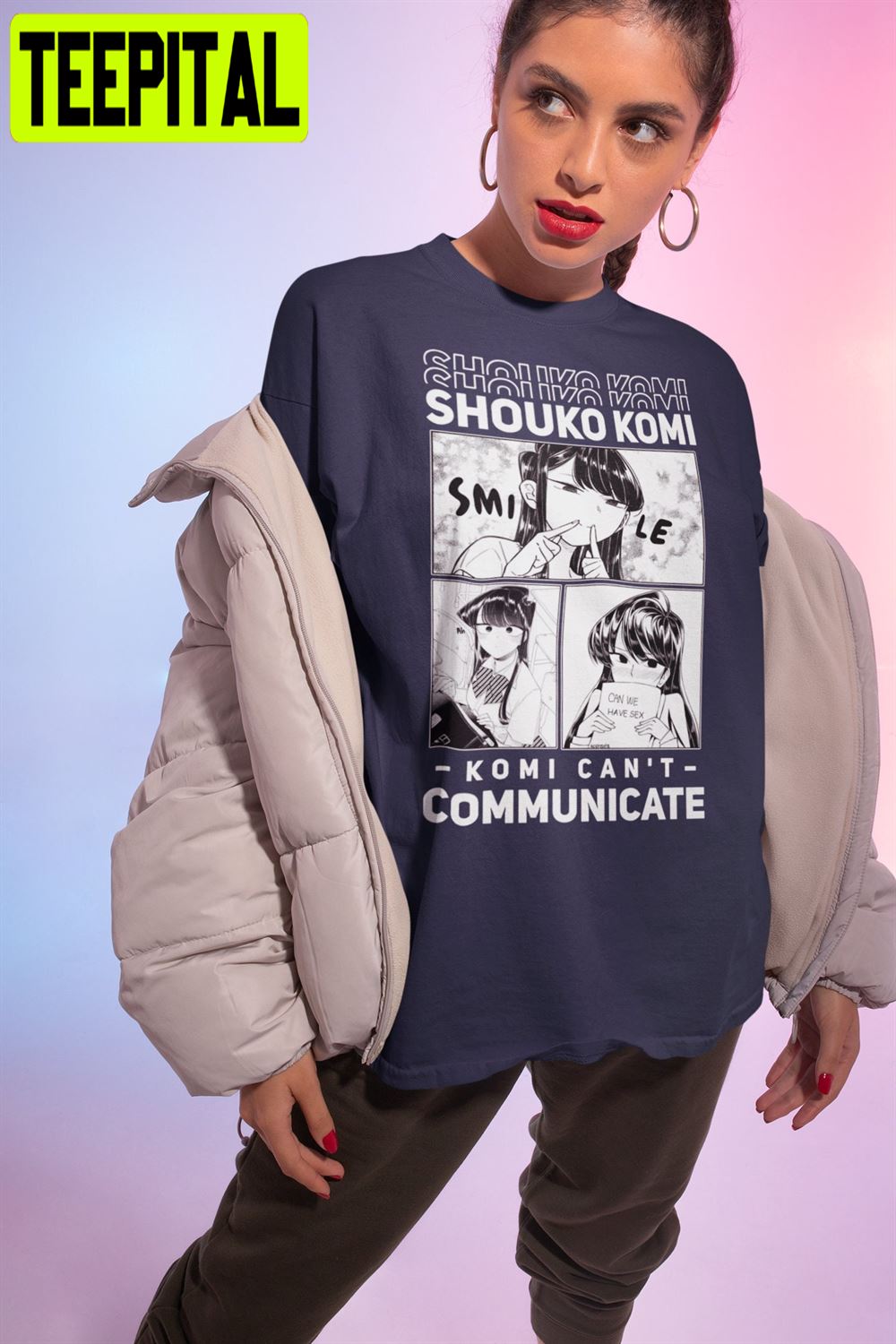 Komisan Komi Can’t Communicate Anime Unisex Sweatshirt