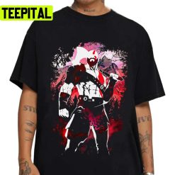 Kratos Using Axe God Of War Unisex T-Shirt