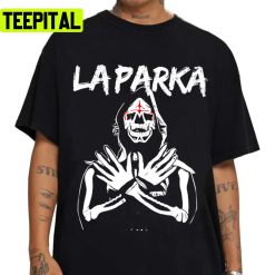 La Parka Skeleton Illustration Unisex T-Shirt