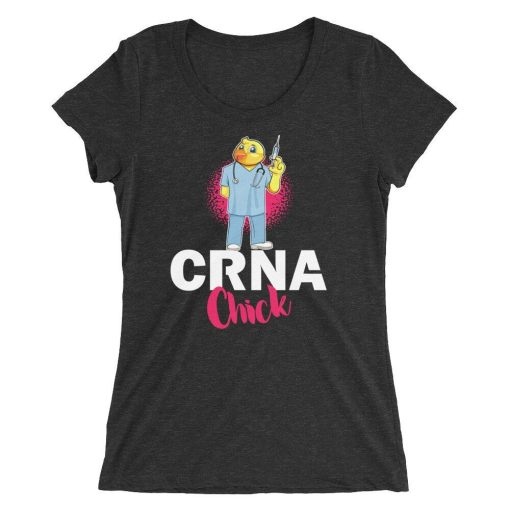 Ladies CRNA Chick Nurses Anesthesia Day Anesthetist Nurse Shirt