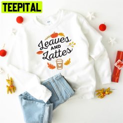 Leaves & Lattes Jumper Autumn Jumper Fall Unisex Sweatshirt