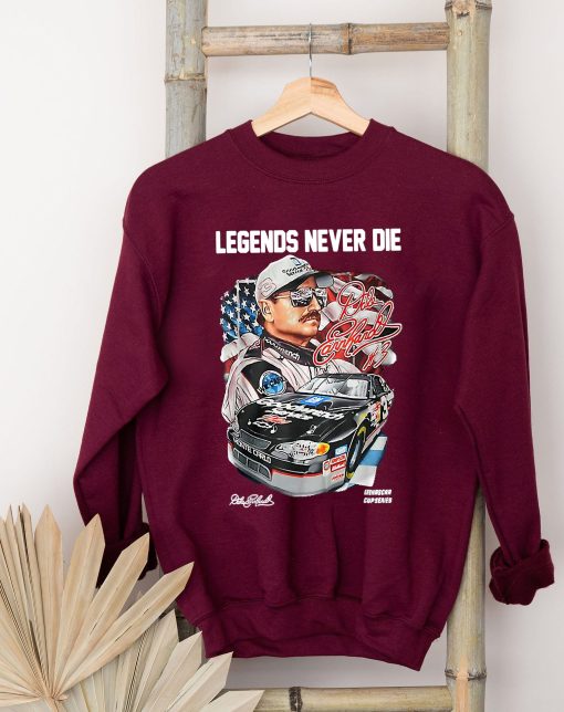 Legend Never Die Dales Earnhardts Cup The Intimidator Nascar Racing Formula 1 F1 Shirt