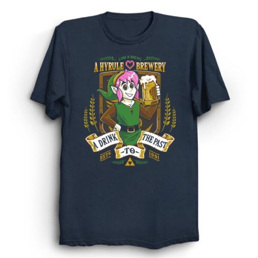 Legend Of Zelda Video Game A Drink To The Past Link Unisex T-Shirt