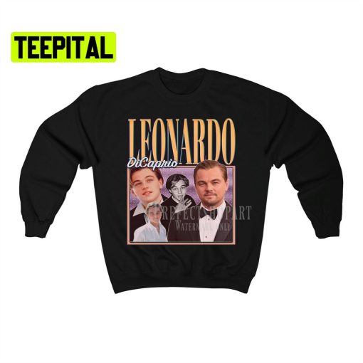 Leonardo DiCaprio Retro Vintage Art Unisex Sweatshirt