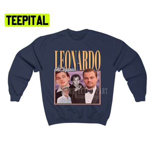 Leonardo DiCaprio Retro Vintage Art Unisex Sweatshirt