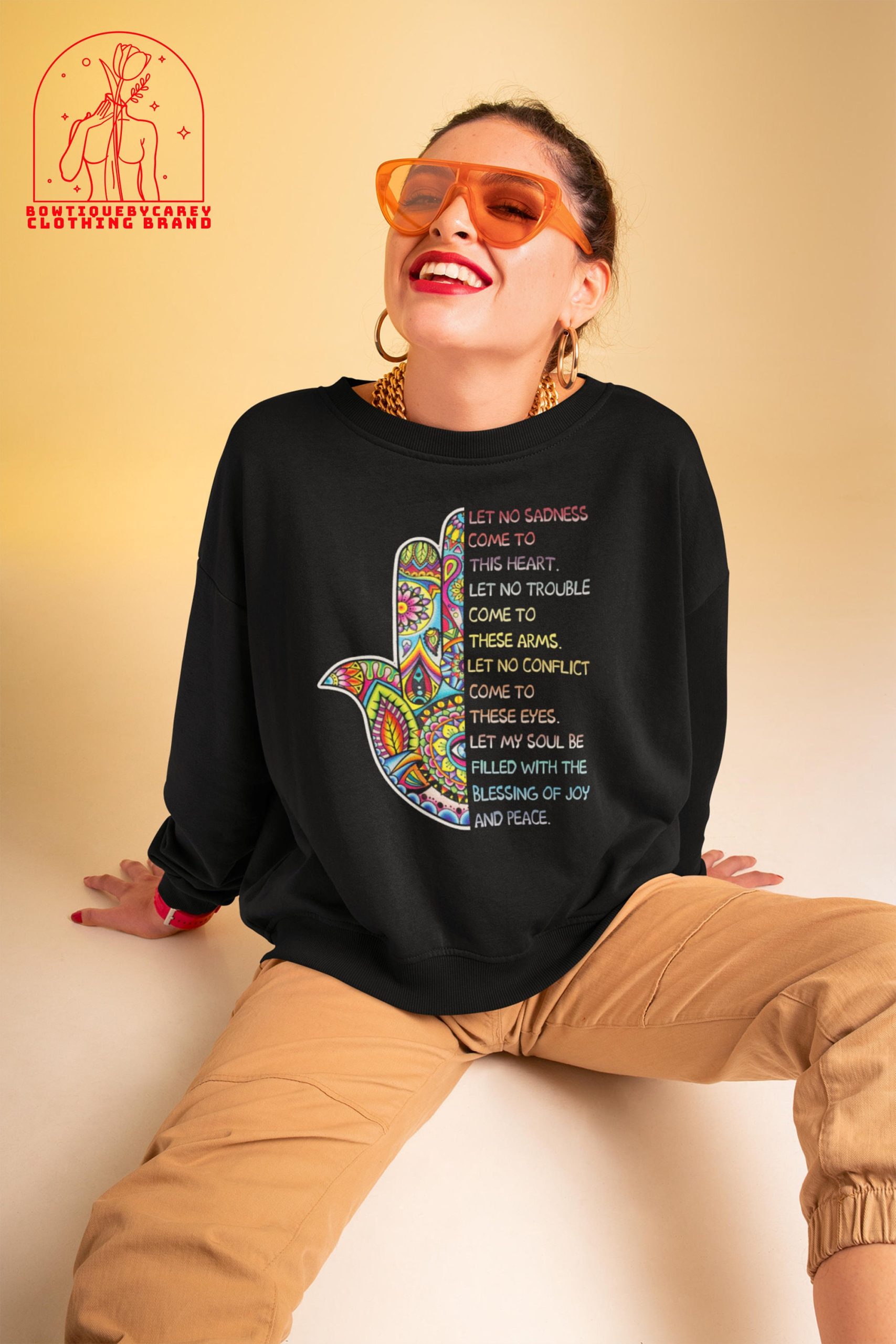 Let No Sadness Come To This Heart Let No Trouble Let No Conflict Namaste Unisex T-Shirt