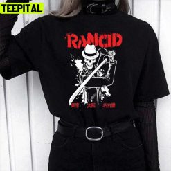 Letsgo Samurai Rancid Band Unisex T-Shirt