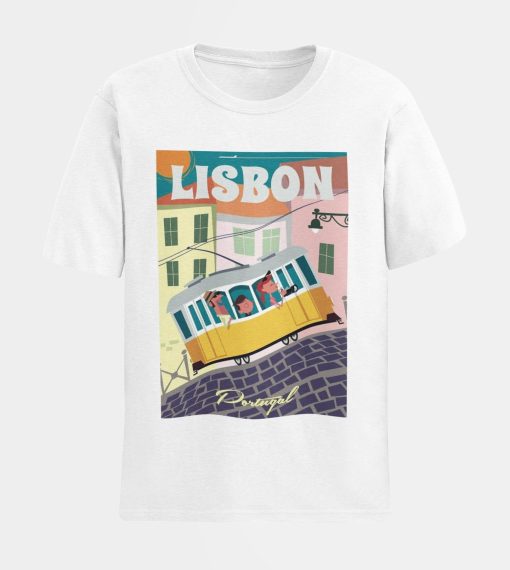 Lisbon Lisbon Travel Portugal Lisboa European City Portuguese Unisex T-Shirt