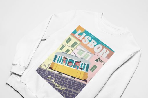 Lisbon Lisbon Travel Portugal Lisboa European City Portuguese Unisex T-Shirt